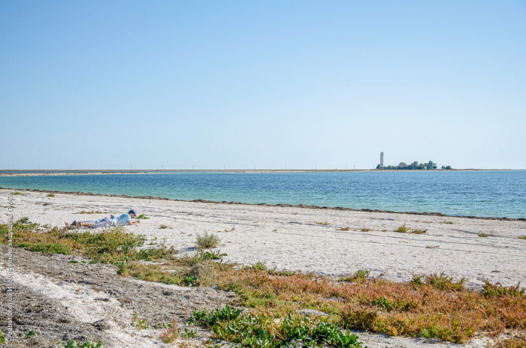 Остров Бирючий и маяк